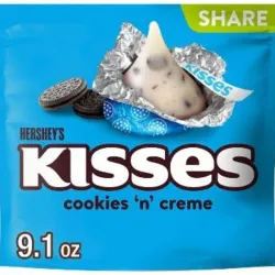 Hersheys Kisses Cookies 'n' Creme