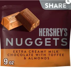 Hersheys Nuggets con toffee y almendras