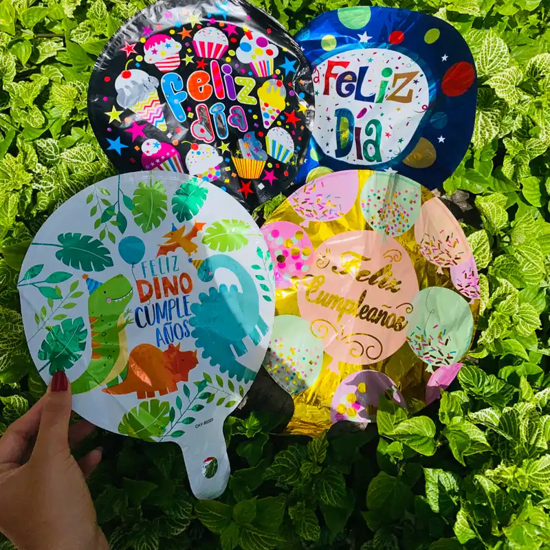 Globos metálicos 