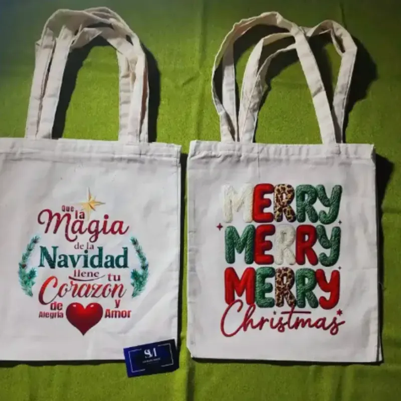 Bolsas de lienzo con DTF