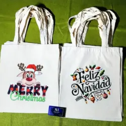 Bolsas de lienzo con DTF