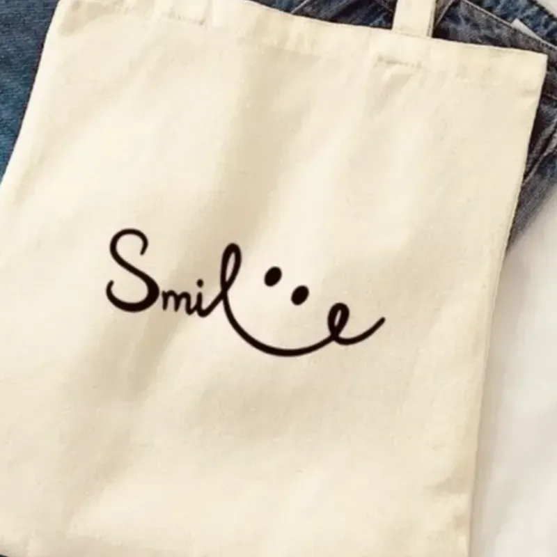 Bolsas de lienzo diseño con vinilo