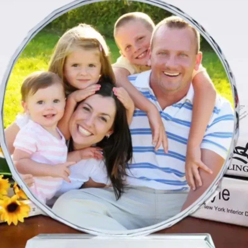 Cristal redondo grande