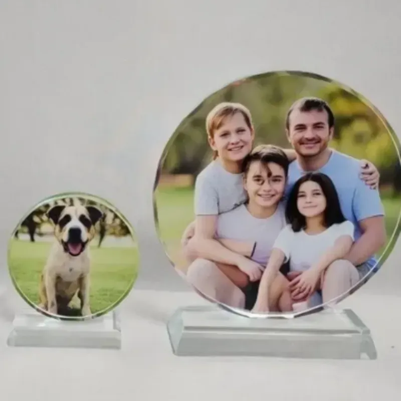 Cristal redondo grande