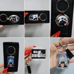 Llaveros diseño malas compañias