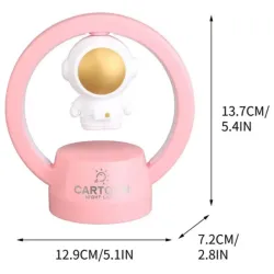 Lámpara circular LED de Astronauta 