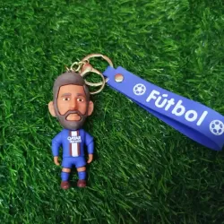 Llavero de silicona: Lionel Messi 