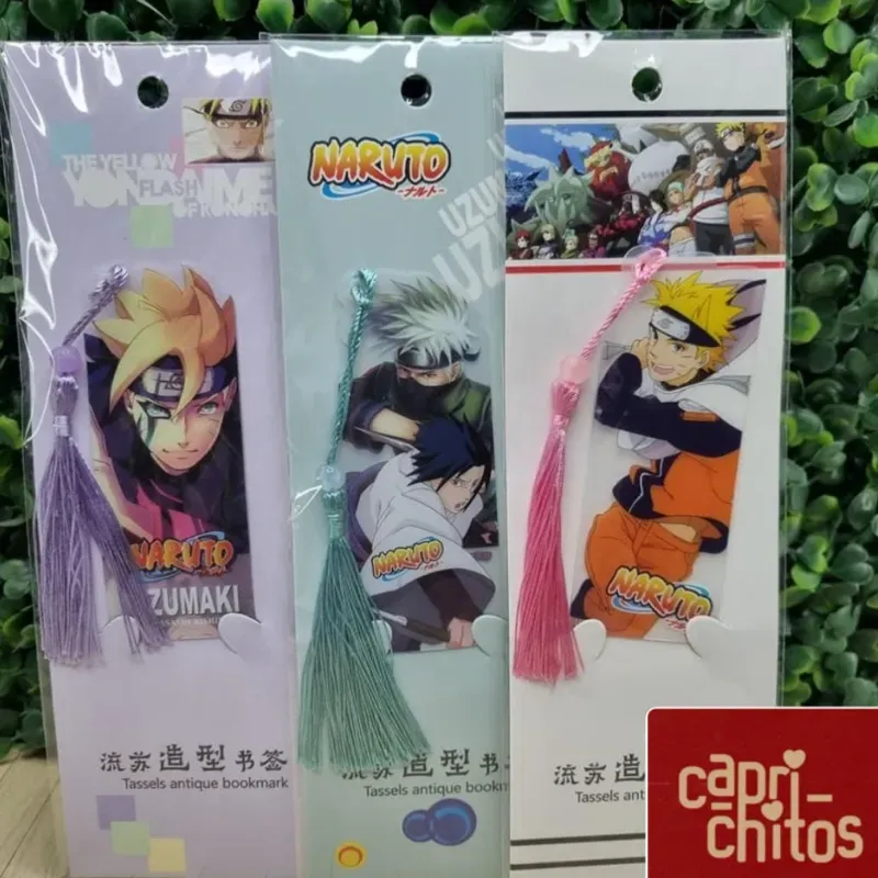 Separadores plásticos de Naruto 