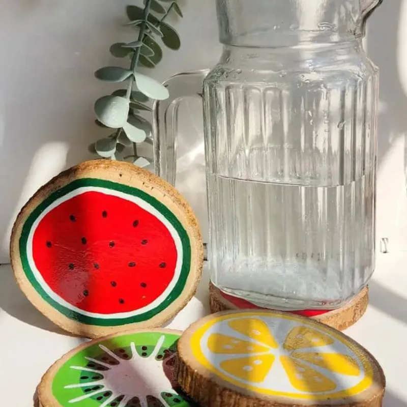 Set de 4 posavasos
