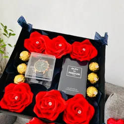 ⌚🌹🍫 Caja Elegancia Total