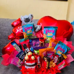 🍫 Cesta grande dulce variada