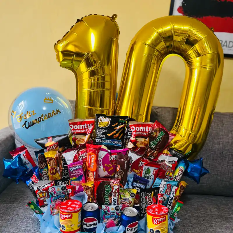 🎁🥤 Cesta Grande Doble Dulzura