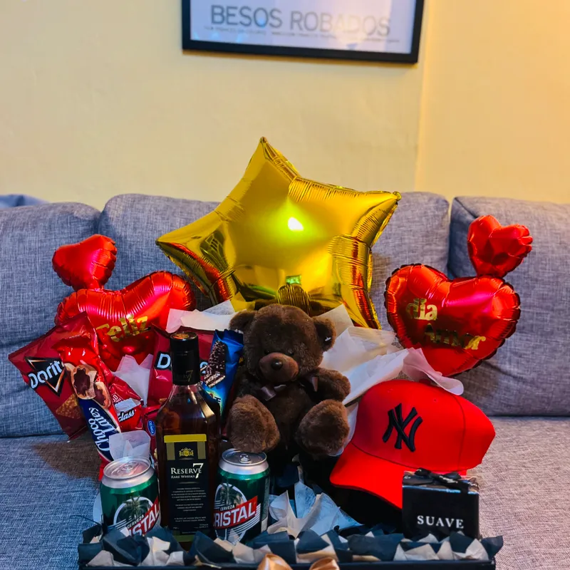 🧢Cesta Premiun elegante 🤩