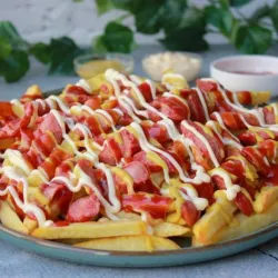 Salchipapas 