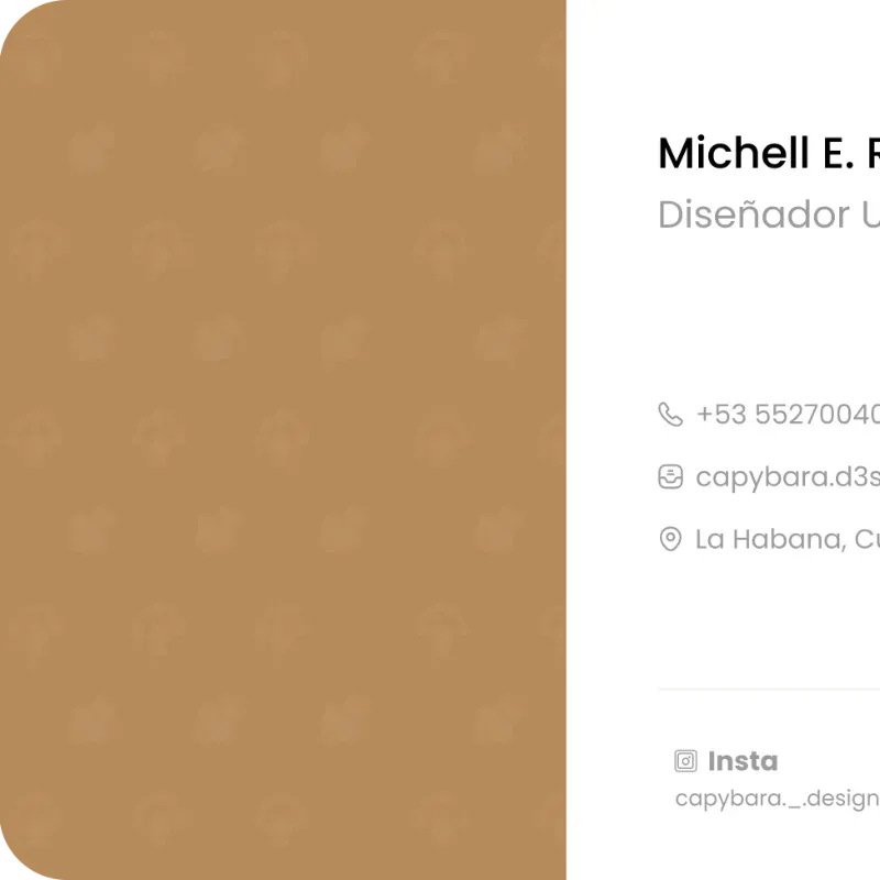 Diseño de tarjeta de presentación corporativa