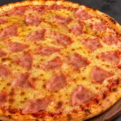 Pizza de Jamón y Queso Gouda