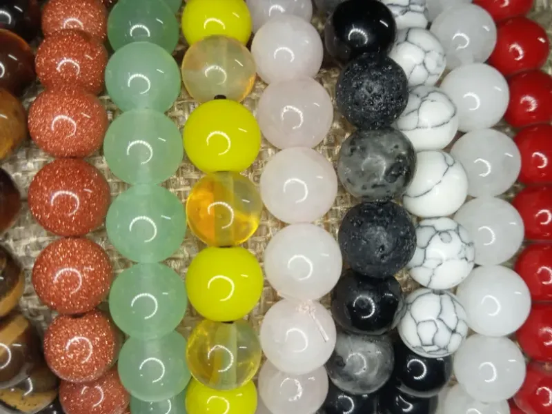 Pulseras de piedras semipreciosas 