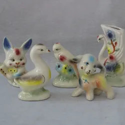 Animalitos de cerámica 