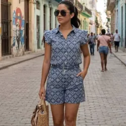 Conjunto de Hilo Bordado