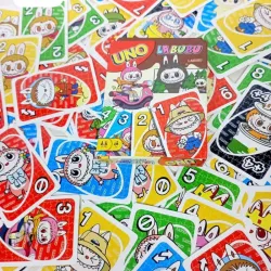 JUEGO CARTAS UNO CLÁSICA TEMÁTICA LABUBU