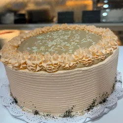 Cake de mousse de avellana