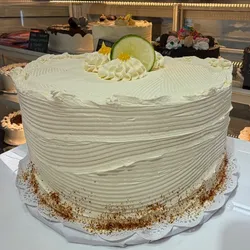 Cake de mousse de limon.