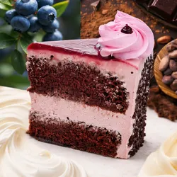 Cuña de Cake Frutos del Bosque