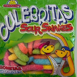 Gomitas Culebritas ácidas 100g