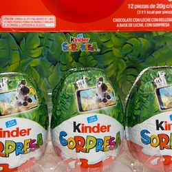 Huevo Sorpresa Kinder Animales