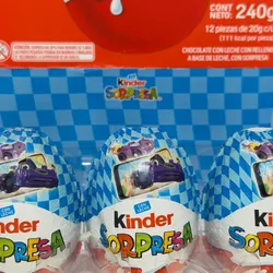 Huevo Sorpresa Kinder Niño