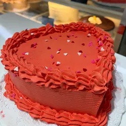Mini corazón de chocolate