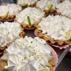 Mini pie de limón