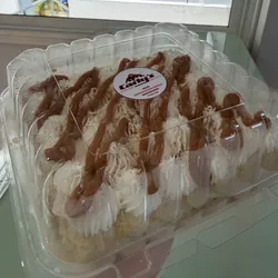 Tres leche domo cuadrado