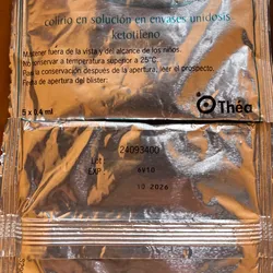 Zaditen 0,25 mg/ml,Ketotifeno en colorio