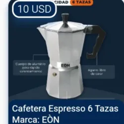 Cafetera 6 tazas