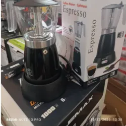 Cafetera eléctrica 6 tazas Lotus