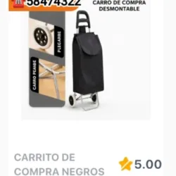Carrito de compra desmontable