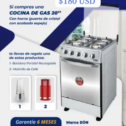 Cocina con horno EON 20"