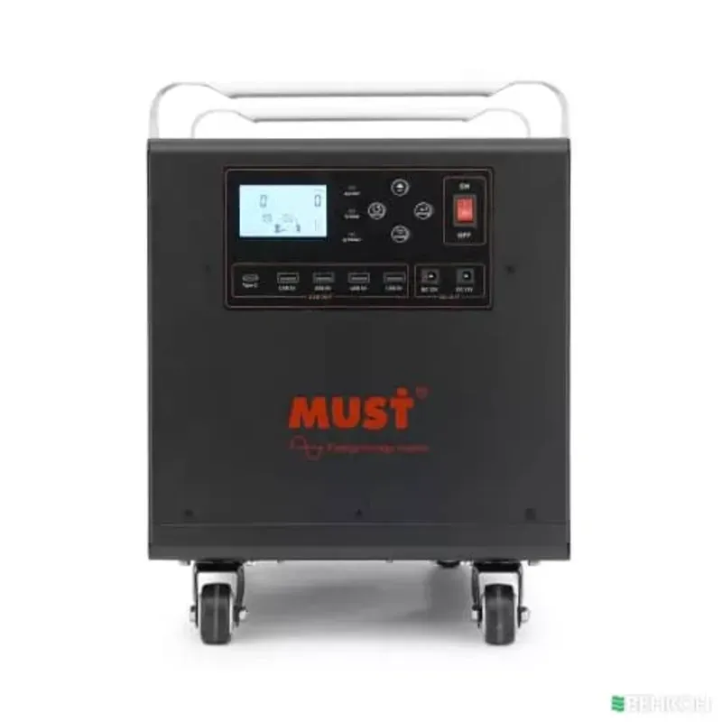 Estación de energía Must 2Kw con batería de 2,5 w