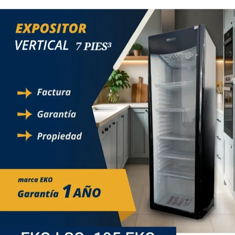 Expositor vertical EKO 7 pies