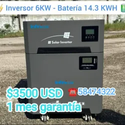 Infinity Solar 6ke batería 14 kw