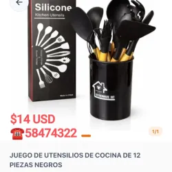 Juego de utensilios de cocina 12 piezas