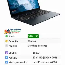 Laptop Lenovo 15IJK7
