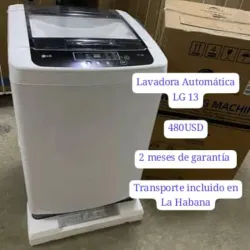 Lavadora automática LG 13 Kg 