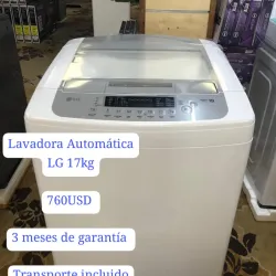 Lavadora automática LG 17 kg
