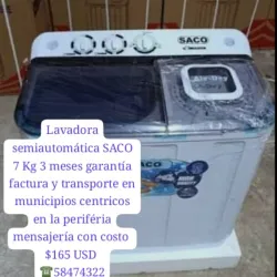 Lavadora semiautomática SACO 7 k