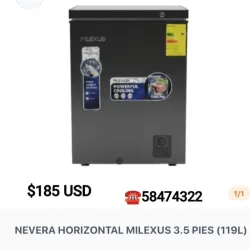 Nevera MILEXUS 3,5 pies