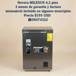 Nevera MILEXUS 4, 2 pies 