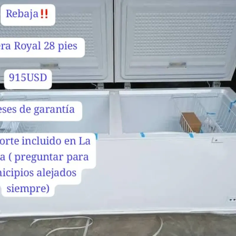 Nevera Royal 28 pies