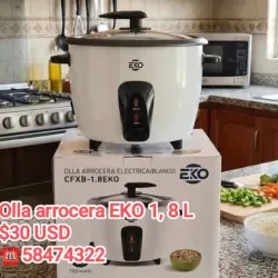 Olla arrocera EKO 1, 8 litros 